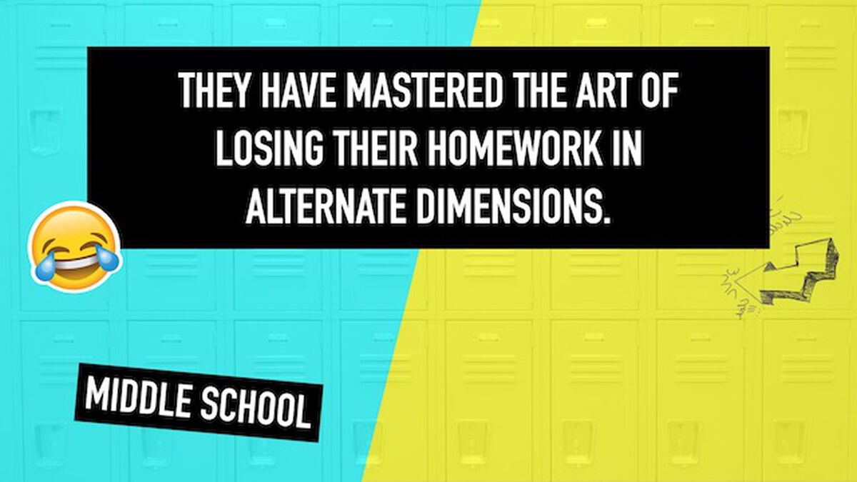 Middle School vs. High School Students image number null